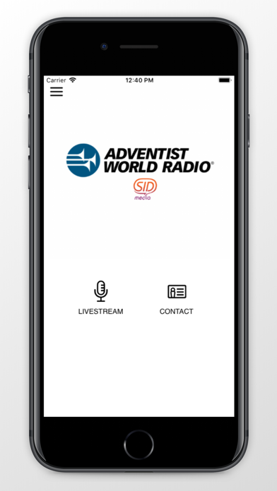 Adventist World Radio SIDmedia Screenshot