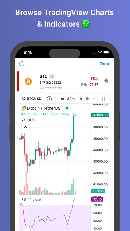 CryptoWaves: Crypto RSI Alerts screenshot-3