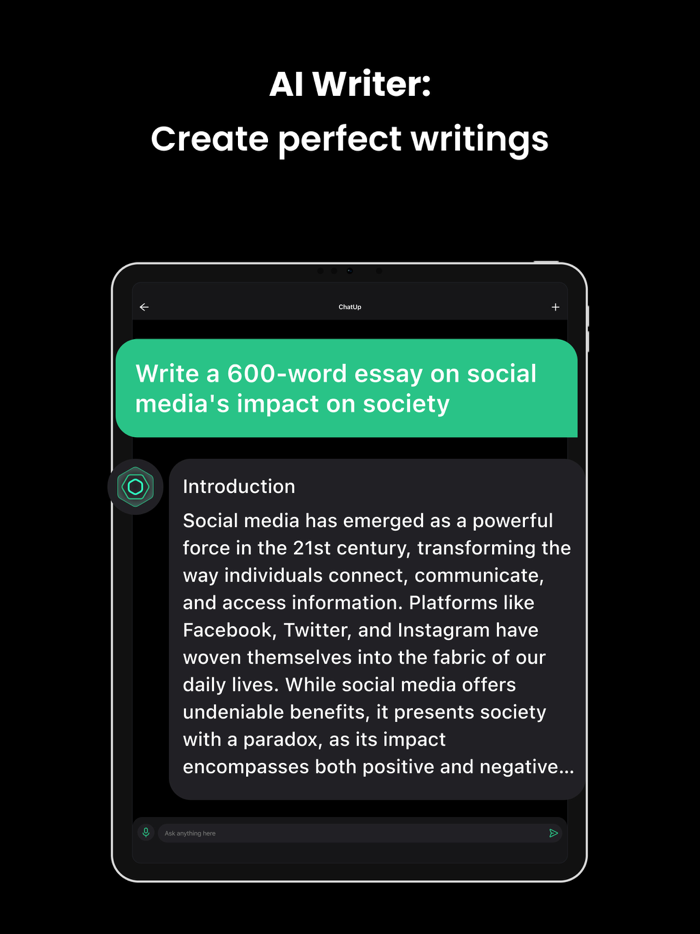 ChatUp - AI Chat Bot Assistant