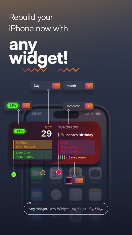 Any Widget... Literally Any. screenshot-9