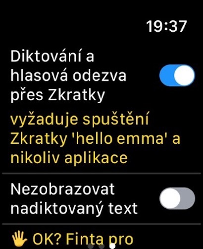 Apple Watch screenshot
