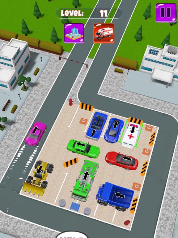 Ambulance Parking Jam Car Gameのおすすめ画像2