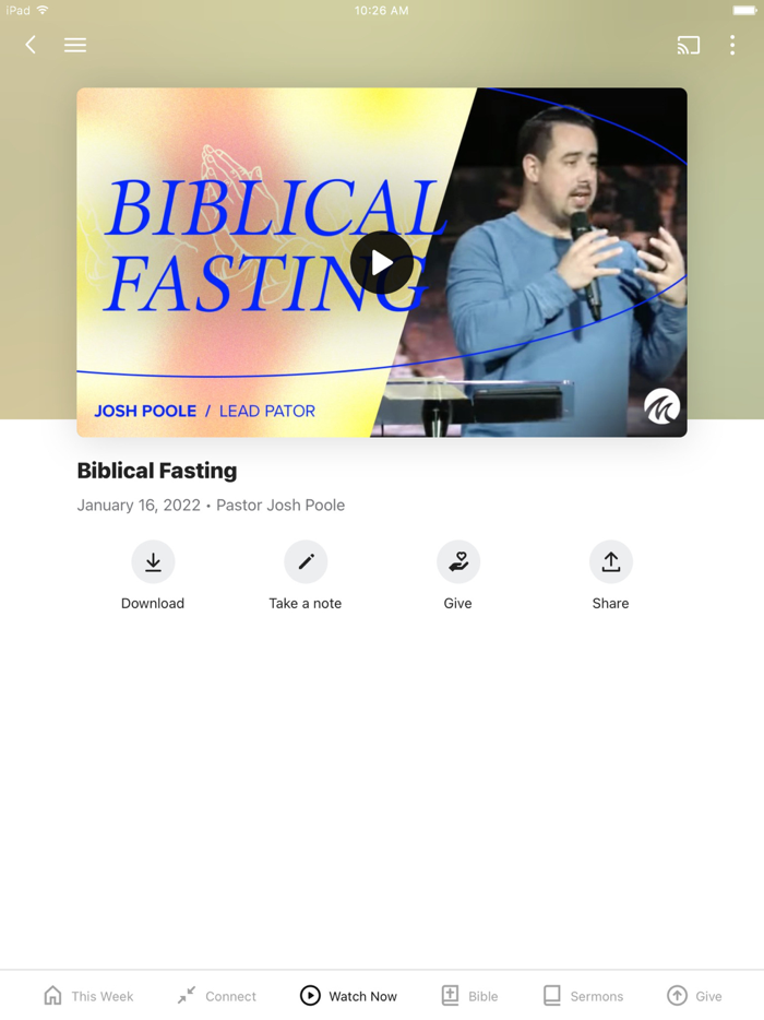 Mission City Church App