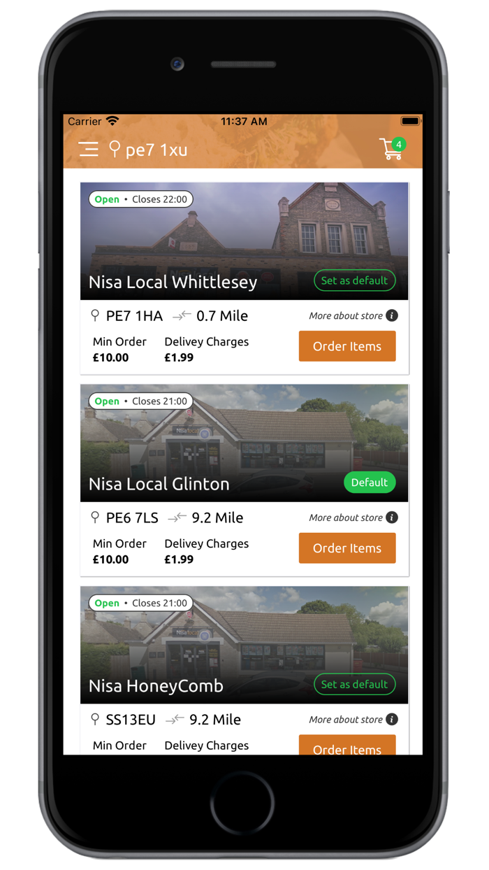 KeshGO - Home delivery service