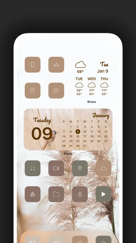 Brass - Icon Themes & Widgets screenshot 10 of 10