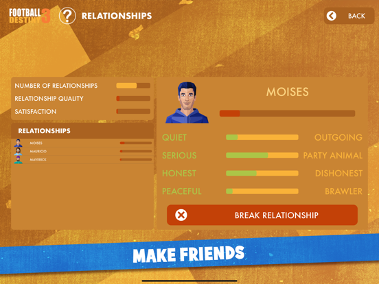 Football Destiny 3 iPad screenshot 5 - Games app