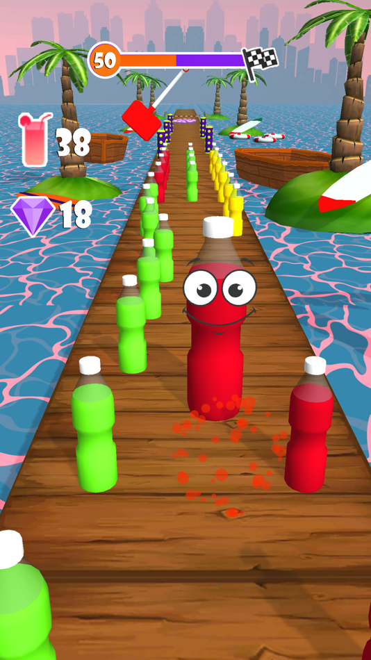 #2. Giant Juice Run Fun Jam Games (iOS) Podle: arif Mahmood