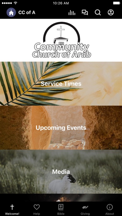 Community Church of Arab Screenshot