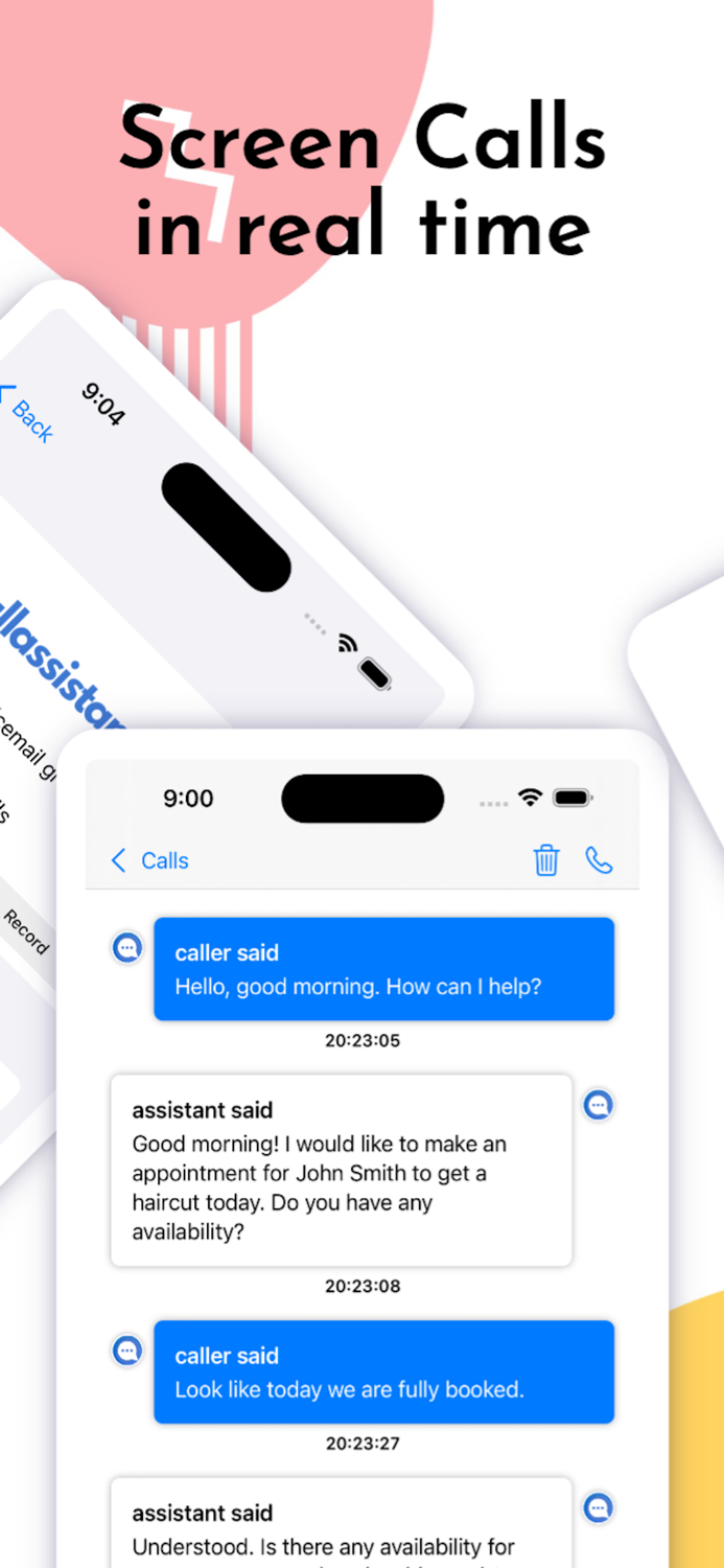 Call Assistant AI