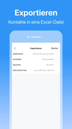 Screenshot von SA Kontakte auf dem iPhone 3