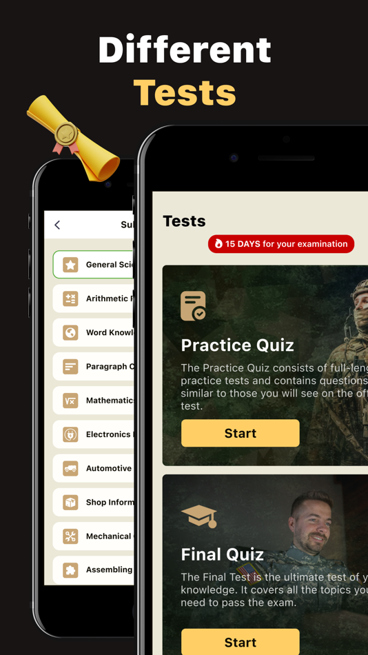 #5. ASVAB Test Practice Tests 2025 (iOS) 由: Apps Labs