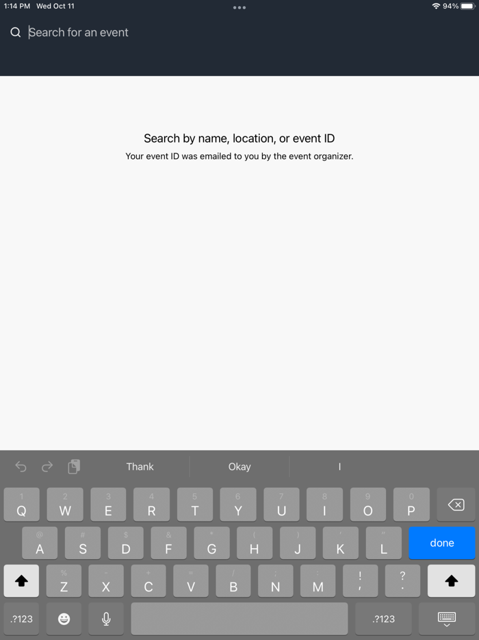 COCC Client Events App