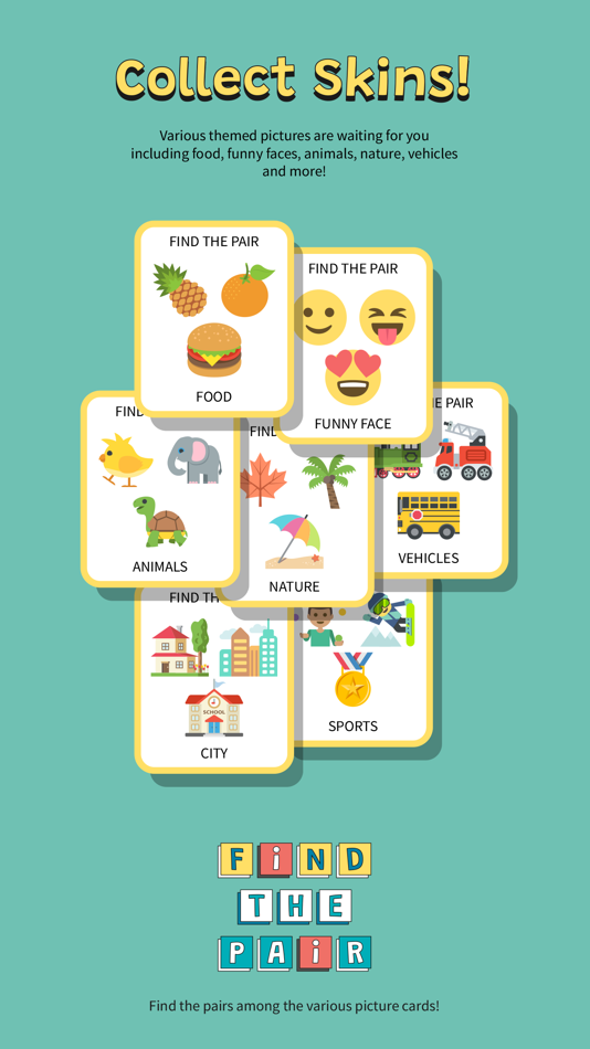 #4. Find the Pair - Focus Game (iOS) Podle: Sanghun Lee