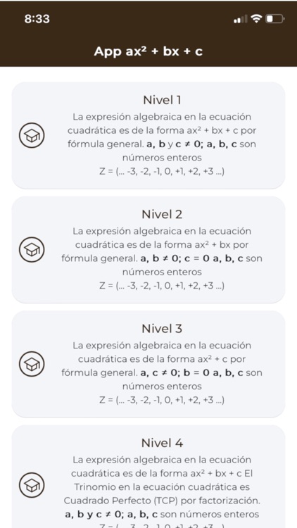 Ecs. ax^2+bx+c=0 screenshot-5