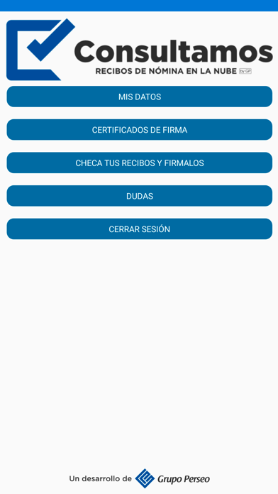 Consultamos Screenshot