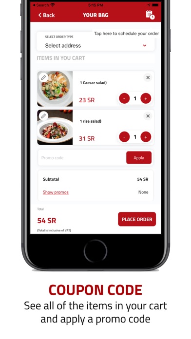 Backstreet | باك ستريت iPhone screenshot 5 - Food & Drink app