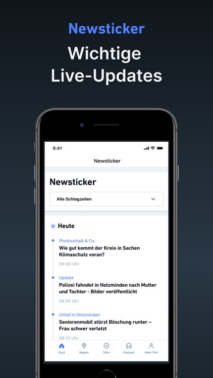 TAH -Nachrichten und Podcast screenshot-3