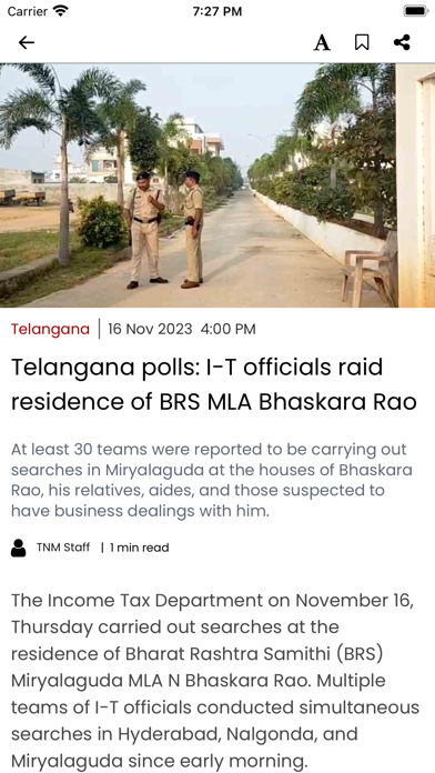 The News Minute Screenshot