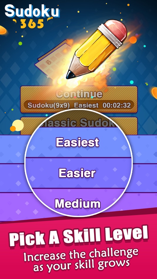 #3. Sudoku 365 - Number and Puzzle (iOS) Podle: 365 Fun Games