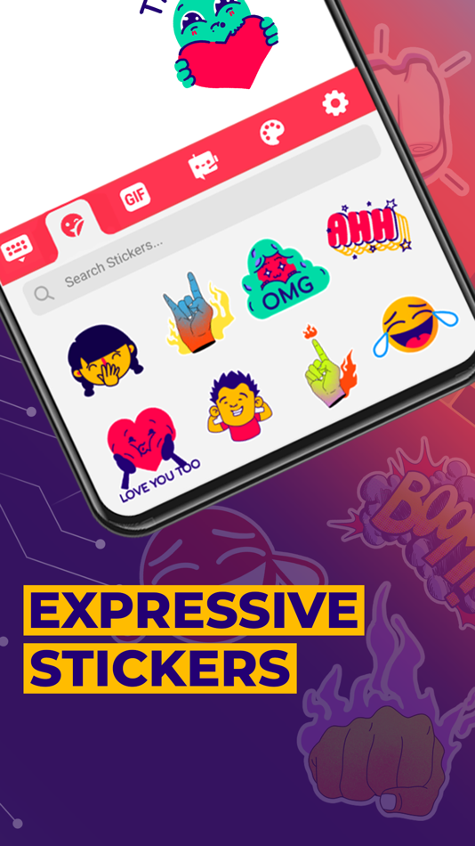 #3. Keemoji Keyboard: Text & Chat (iOS) 由: Keemoji