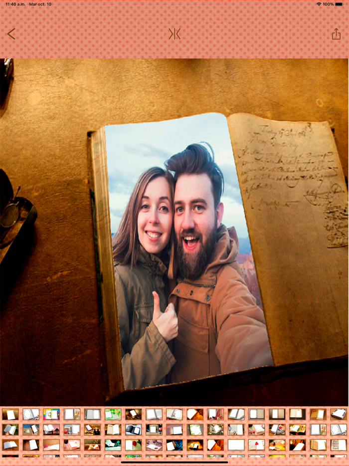 Book frames to cards