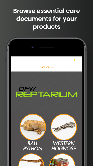 DFW Reptarium Screenshot