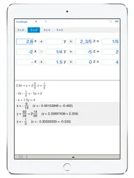 System NxN - ligningssystemer ipad bilder 1