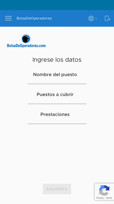 BolsaDeOperadores Screenshot