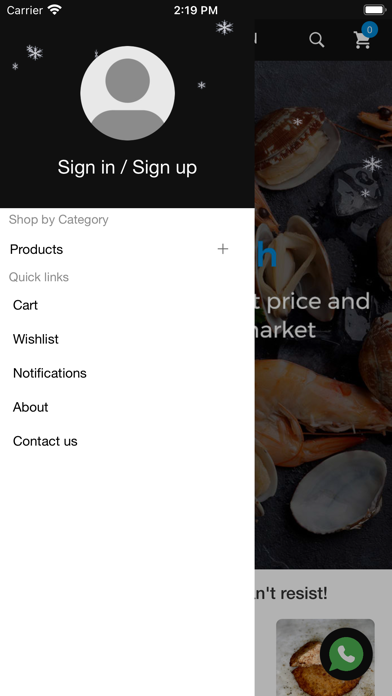 WILD CARIBBEAN SEAFOOD Screenshot