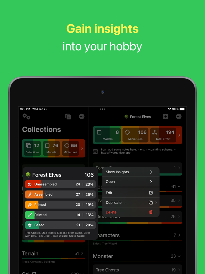 Figure Case - Hobby Progress