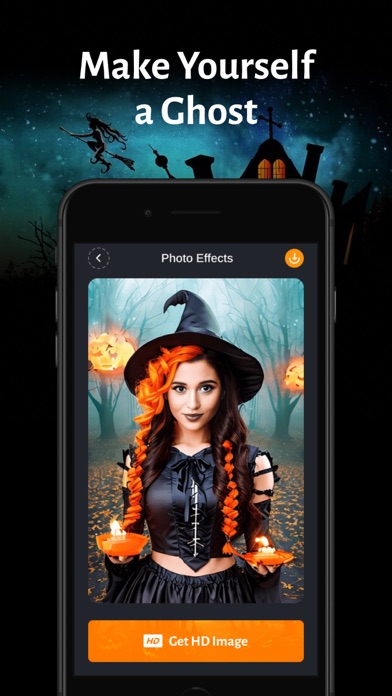 AI Halloween Photo Booth Screenshot