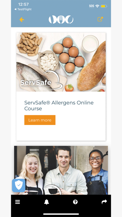 CA Restaurant Association Screenshot