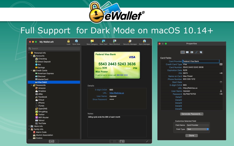 #8. eWallet (macOS) بواسطة: Ilium Software, Inc.