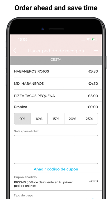 Pizzeria Avenida Screenshot