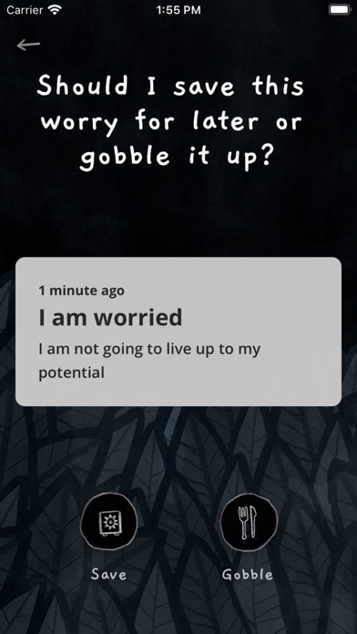 My Pet Worry Monster Screenshot