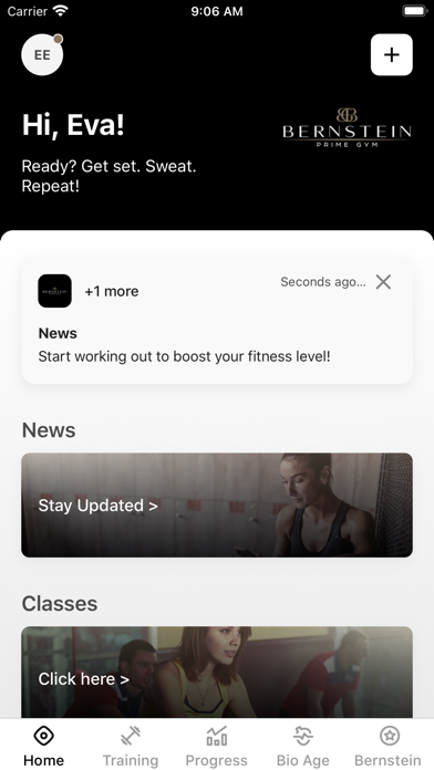Bernstein Gym Screenshot