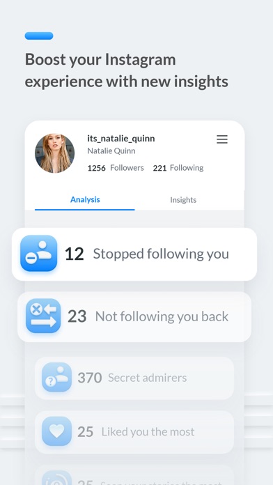 Gossipgram Followers Tracker Screenshot