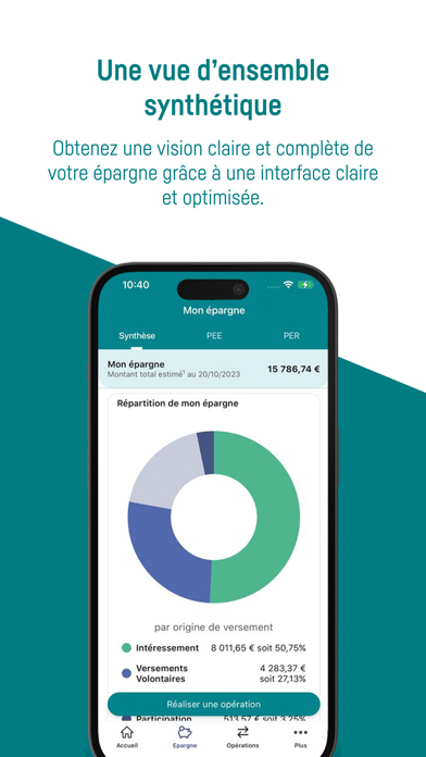 CIC Épargne Salariale Screenshot