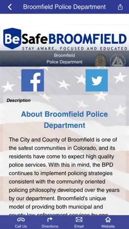 Game screenshot BroomfieldPD apk
