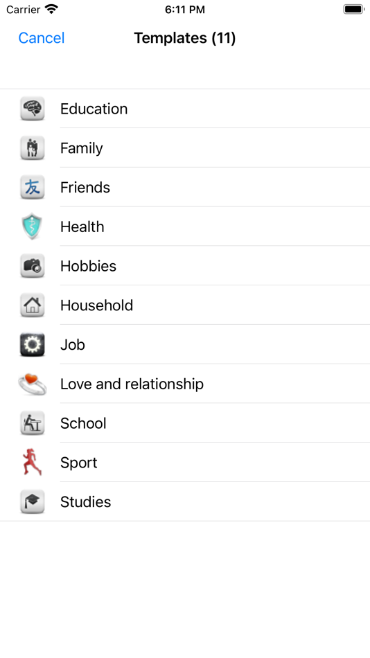 #4. Balance Your Life App (iOS) 由: Mirko Paschke