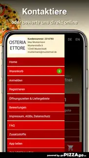 osteria ettore maxhütte-haidho iphone screenshot 3