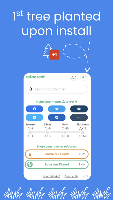 refoorest plant trees Screenshot