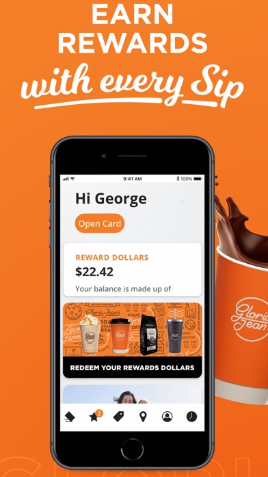 Gloria Jean's Coffees USA Screenshot