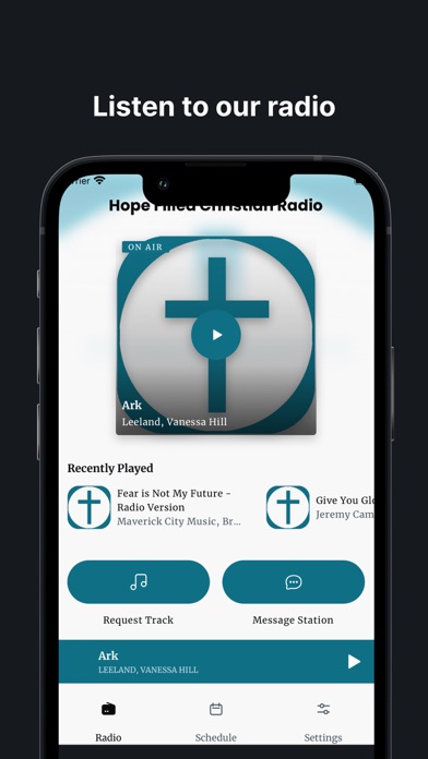 Hope Filled Christian Radio Screenshot