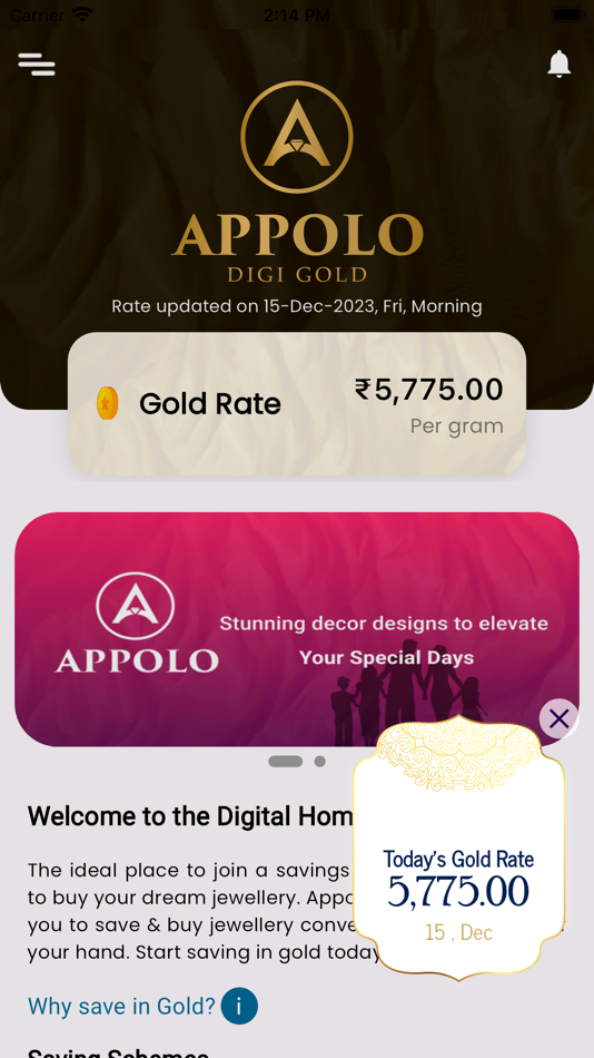 #2. APPOLO DIGI GOLD (iOS) 由: SpineCodes