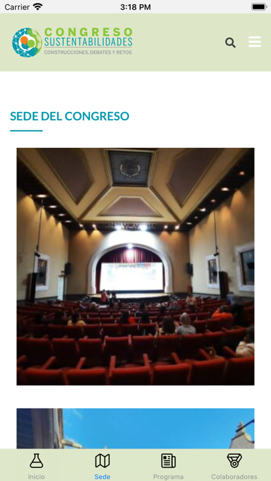 Congreso Sustentabilidad UNAM Screenshot