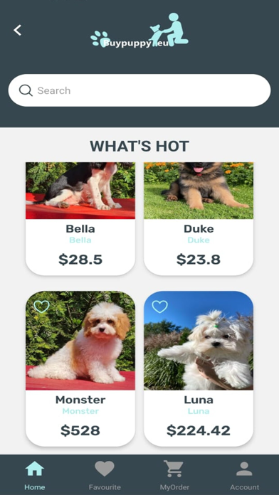 BuyPuppy Screenshot