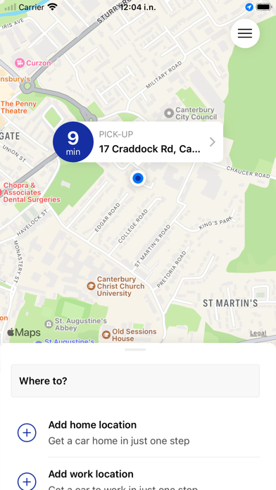 Canterbury Sky Taxis Screenshot