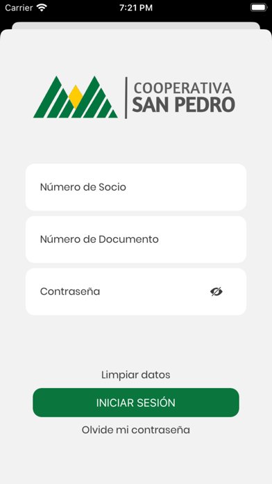 Cooperativa San Pedro Ltda. Screenshot