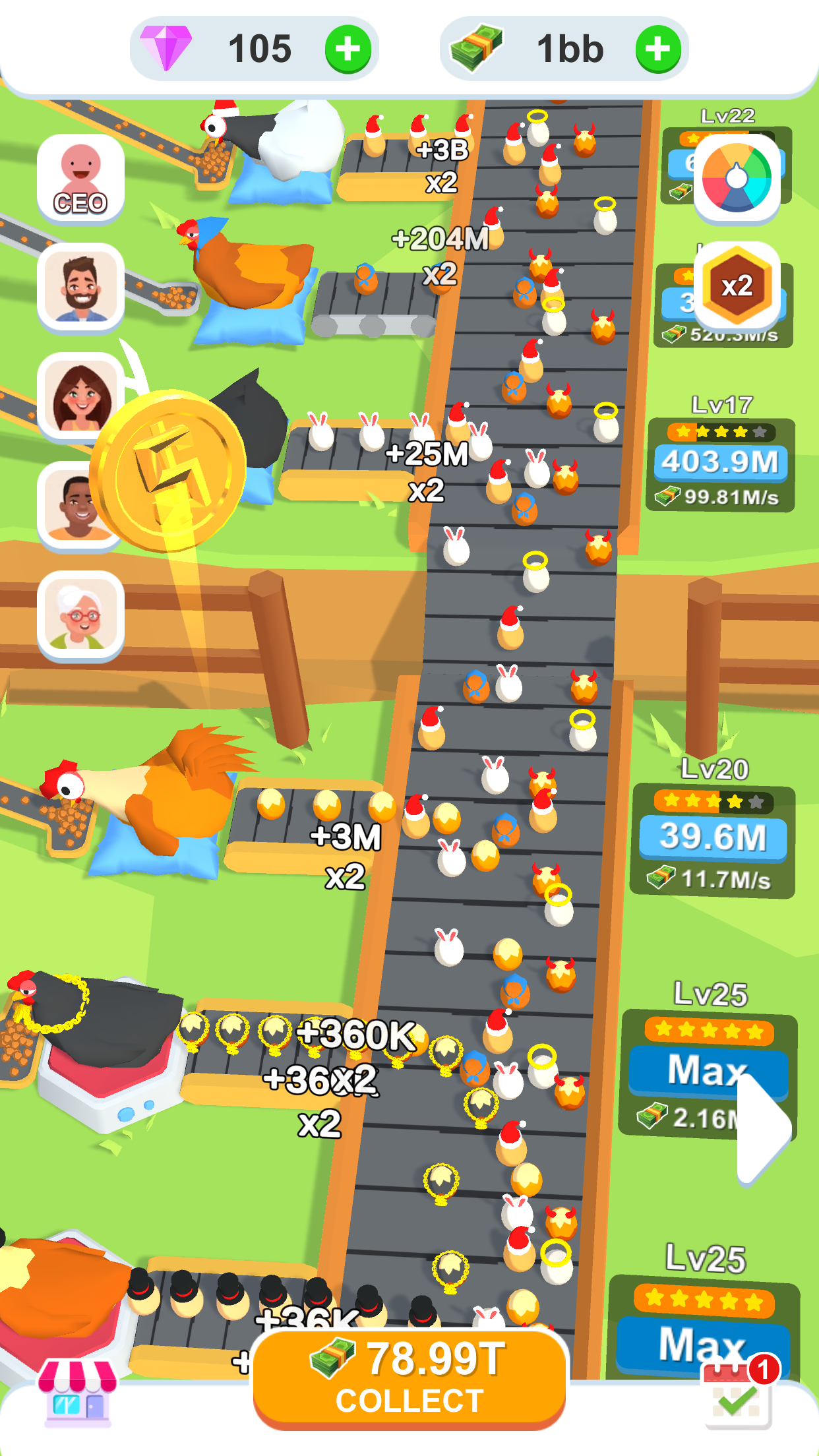 Idle Egg Factory 3D screenshot 4